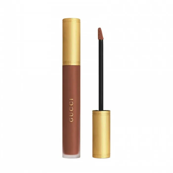 Gucci Rouge à Lèvres Liquide Mat Lipstick (Shade 308 - Lucy Dark Orange)