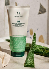 THE BODY SHOP ALOE MULTI UE SOOTHING GEL FACE & BODY CALM 20