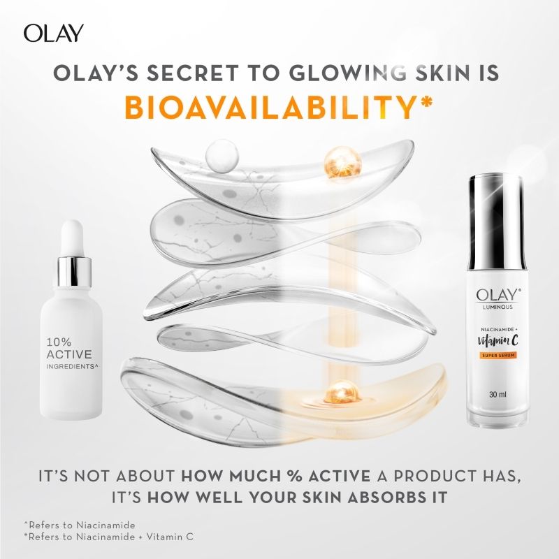 Olay Vitamin C Super Serum With 99% Pure Niacinamide - 30mL