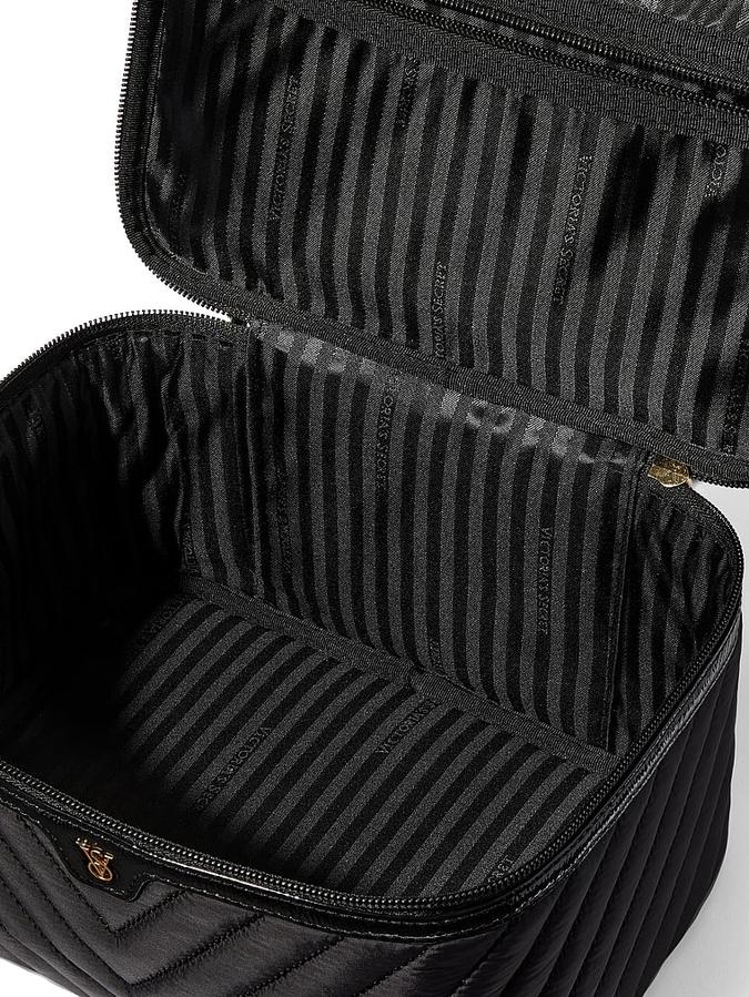 VICTORIA SECRET EXPRESS TRAIN CASE BLACK 11241163005J