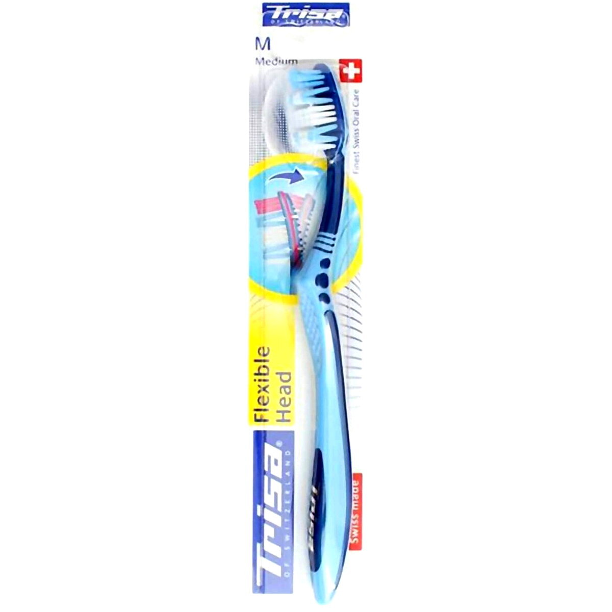 Trisa Flexible Head Medium Toothbrush