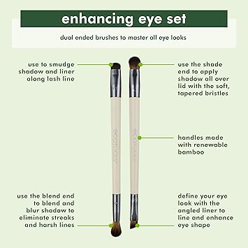 eco Tools Eye Enhancing Duo Brush Set