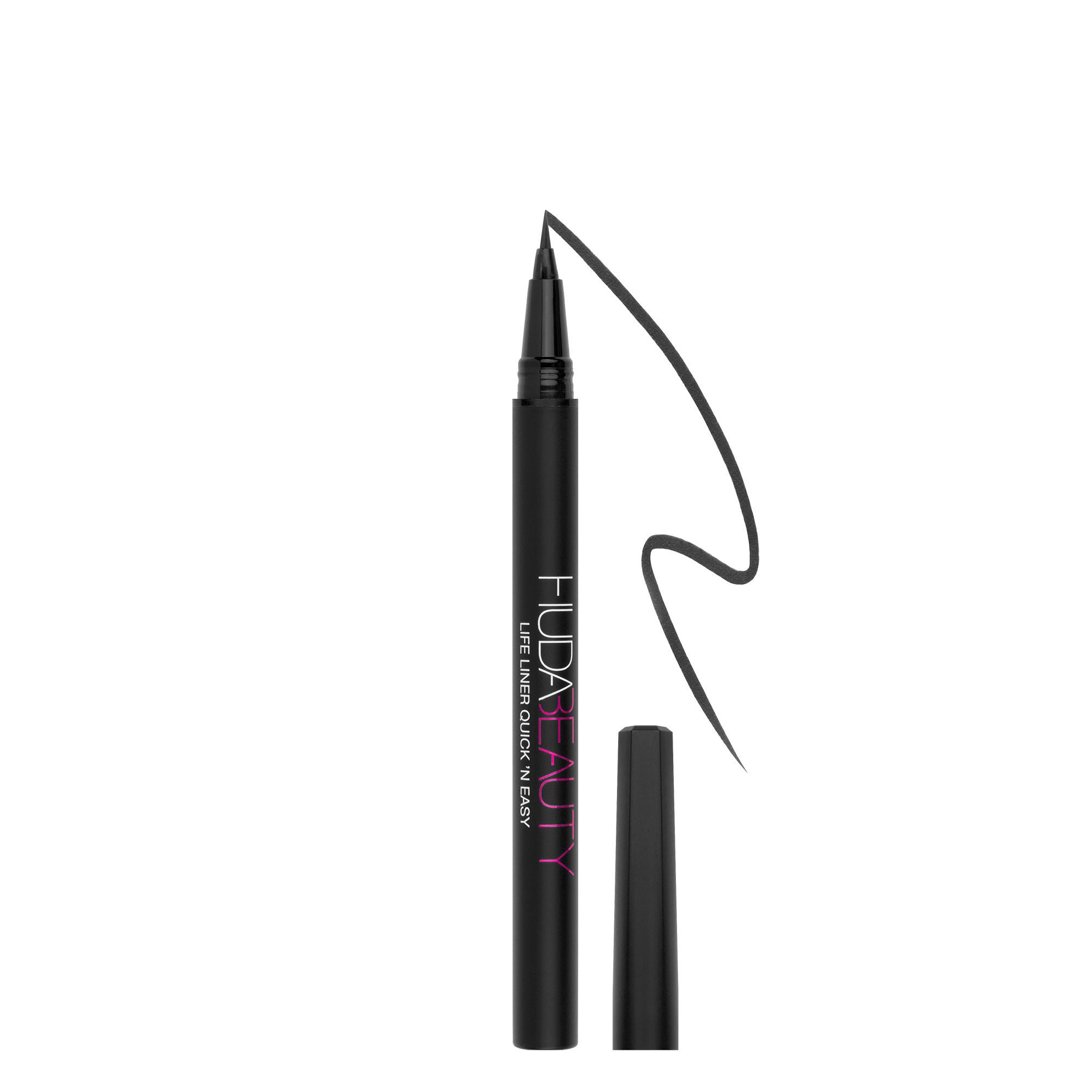HUDA BEAUTY Life Liner Quick 'N Easy Precision Liquid Eye Liner - Extreme Black