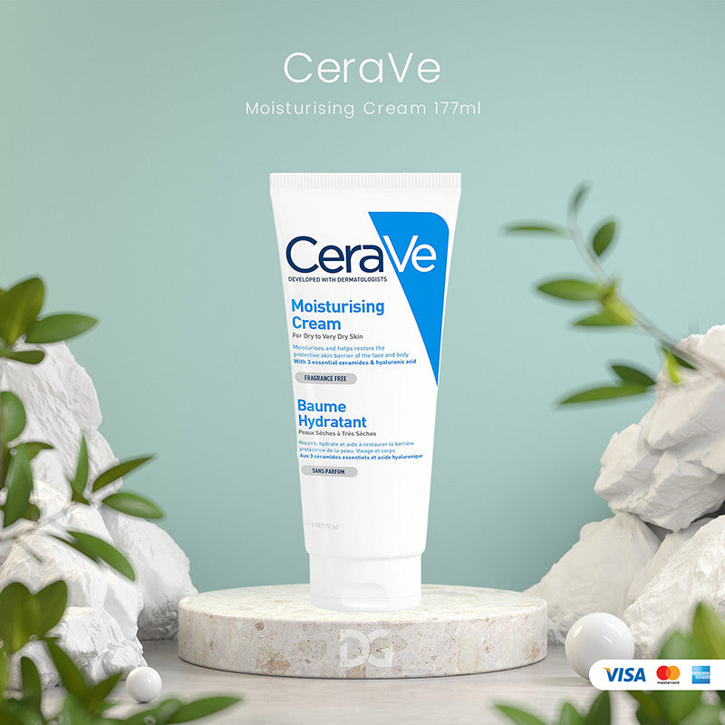 CeraVe Moisturising Cream For Dry to Very Dry Skin 177ml
