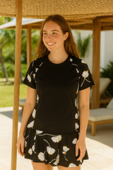 Midnight Petal Swim Set