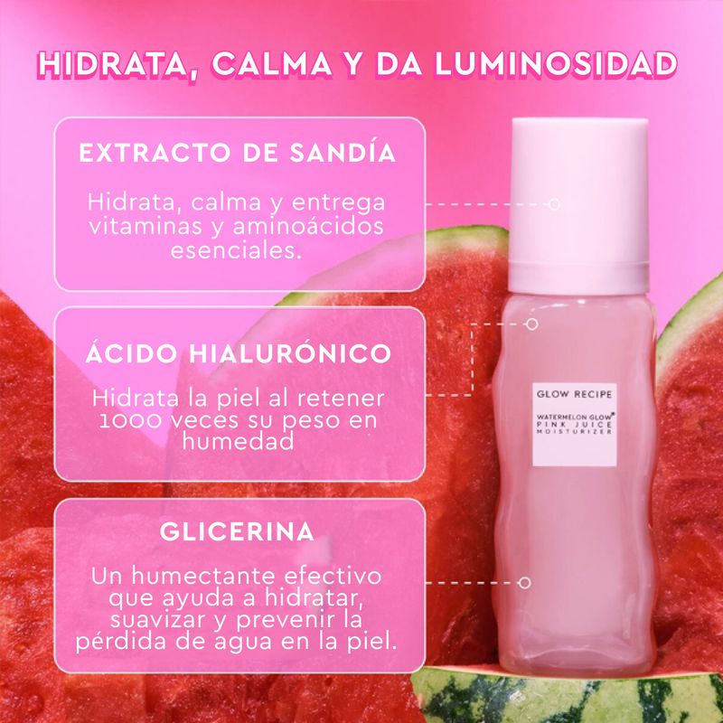 Glow Recipe Watermelon Pink Juice Moisturizer 1.69 fl oz.