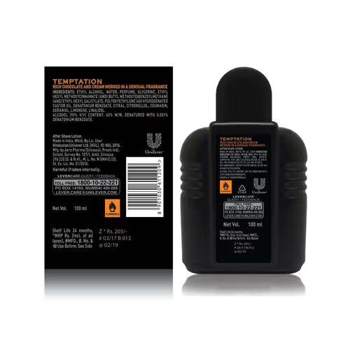 AXE DARK TEMPTATION AFTERSHAVE LOTION 50ML
