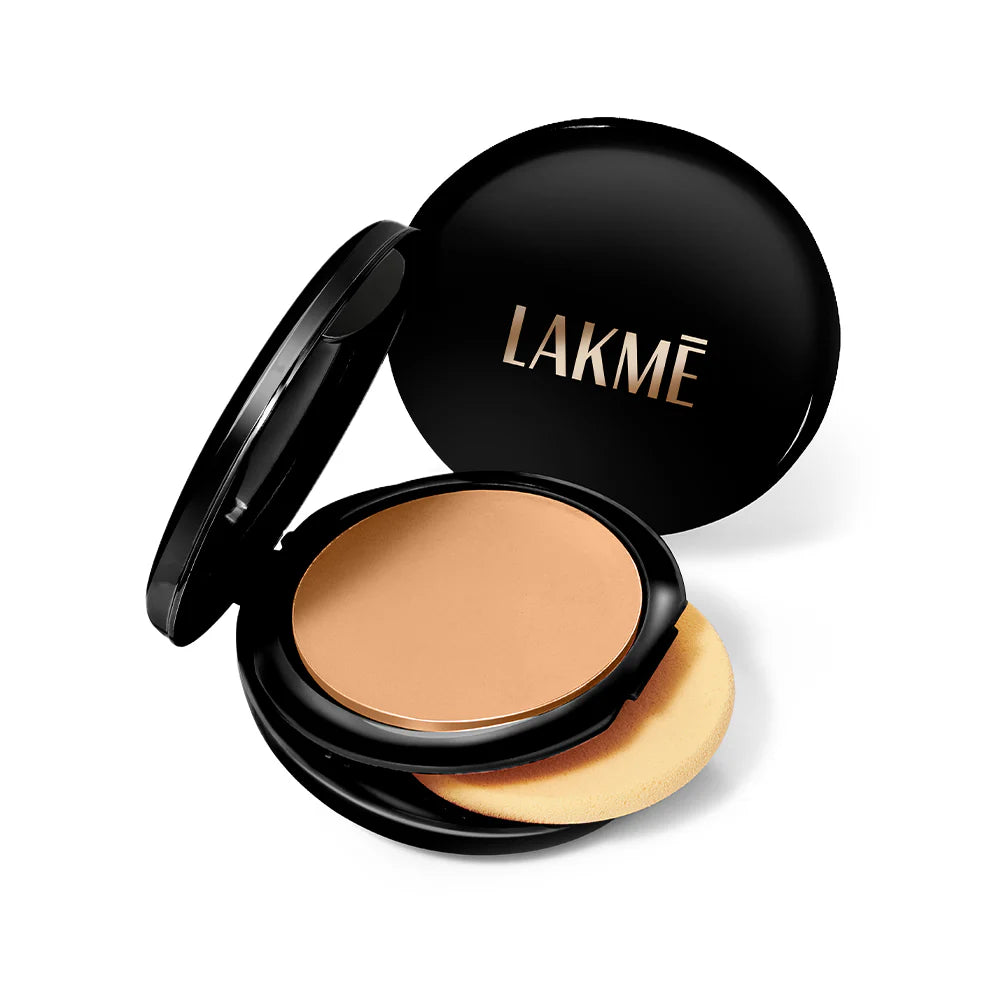 LAKME UNREAL DUAL COVER PRESSED POWDER 9G 05 BEIGE HONEY