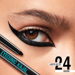 LAKME EYECONIC KOHL KAJAL SPARKLING BLACK 0.35