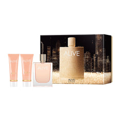 Alive set eau de parfum spray 80ml + body lotion 75ml + shower gel 50ml