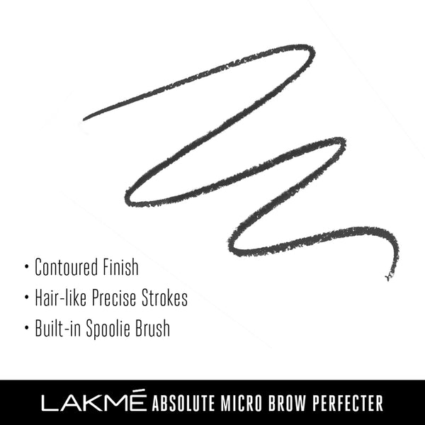 Lakme Absolute Micro Brow Perfecter, Charcoal