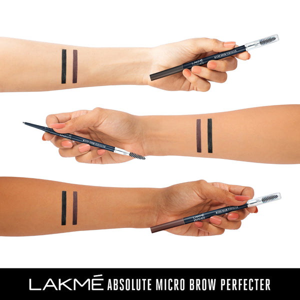Lakme Absolute Micro Brow Perfecter, Charcoal