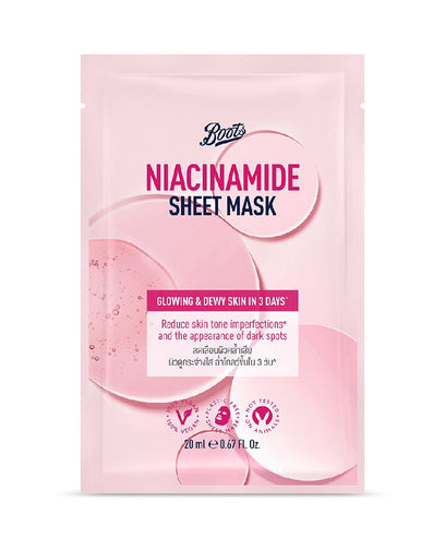Boots Niacinamide Sheet Mask 20ml