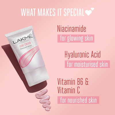 Lakme Lumi Cream  moisturiser with highlighter - 30G