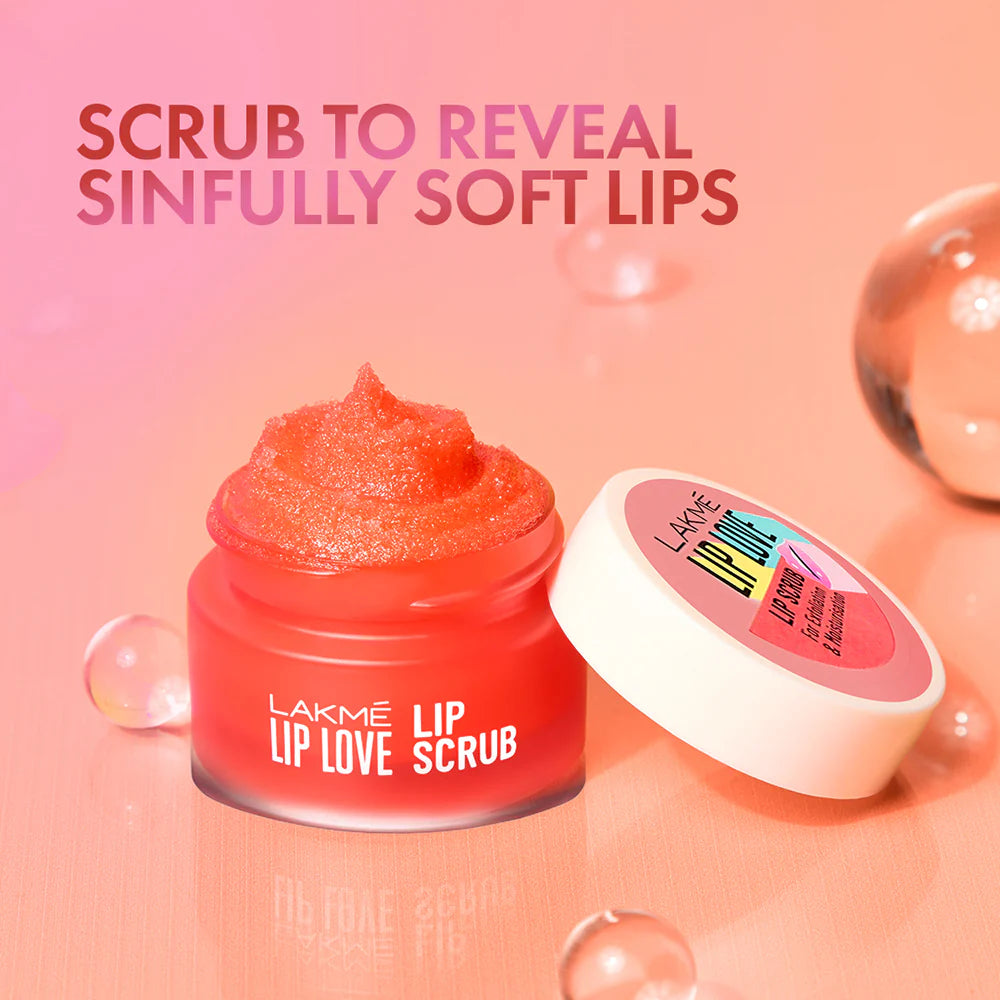 LAKME LIP LOVE LIP SCRUB 15G
