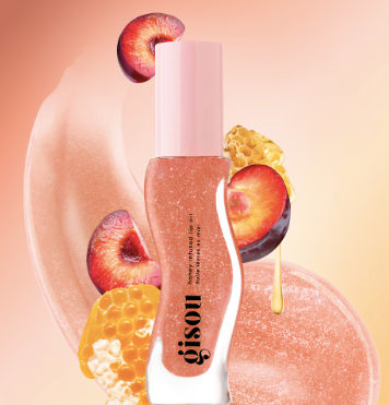 GISOU HONEY INFUSED LIP OIL 8ML BEE LLINI PEACH