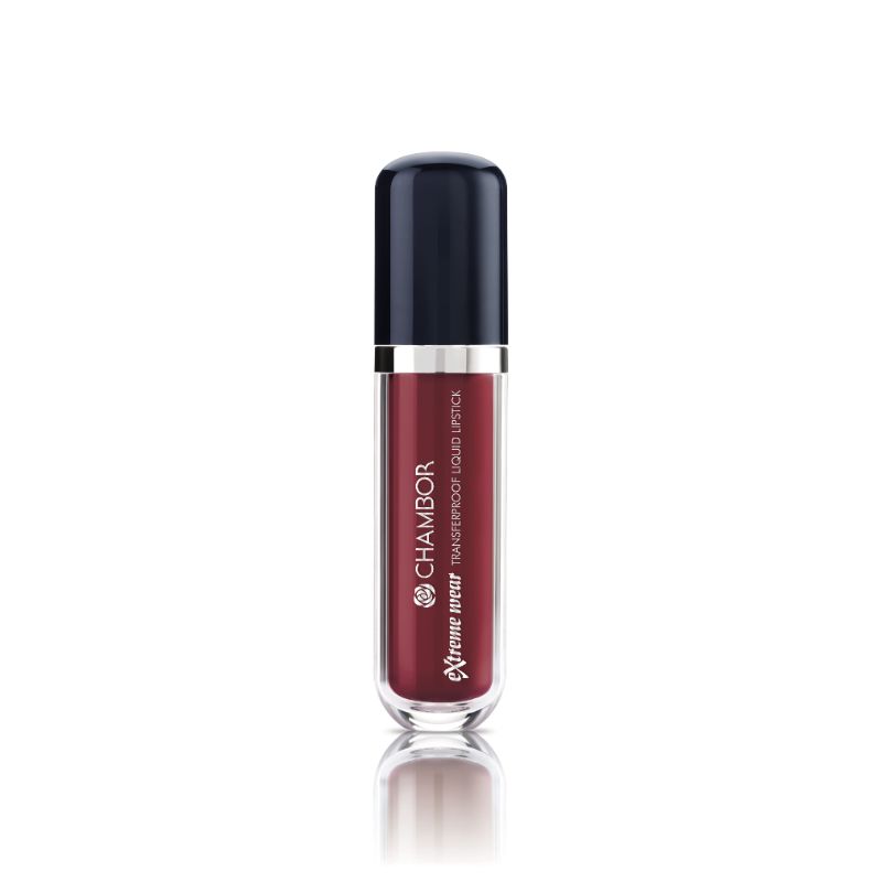 Chambor Extreme Wear Transferproof Liquid Lipstick Make up - Nocturne #406 - 6mL