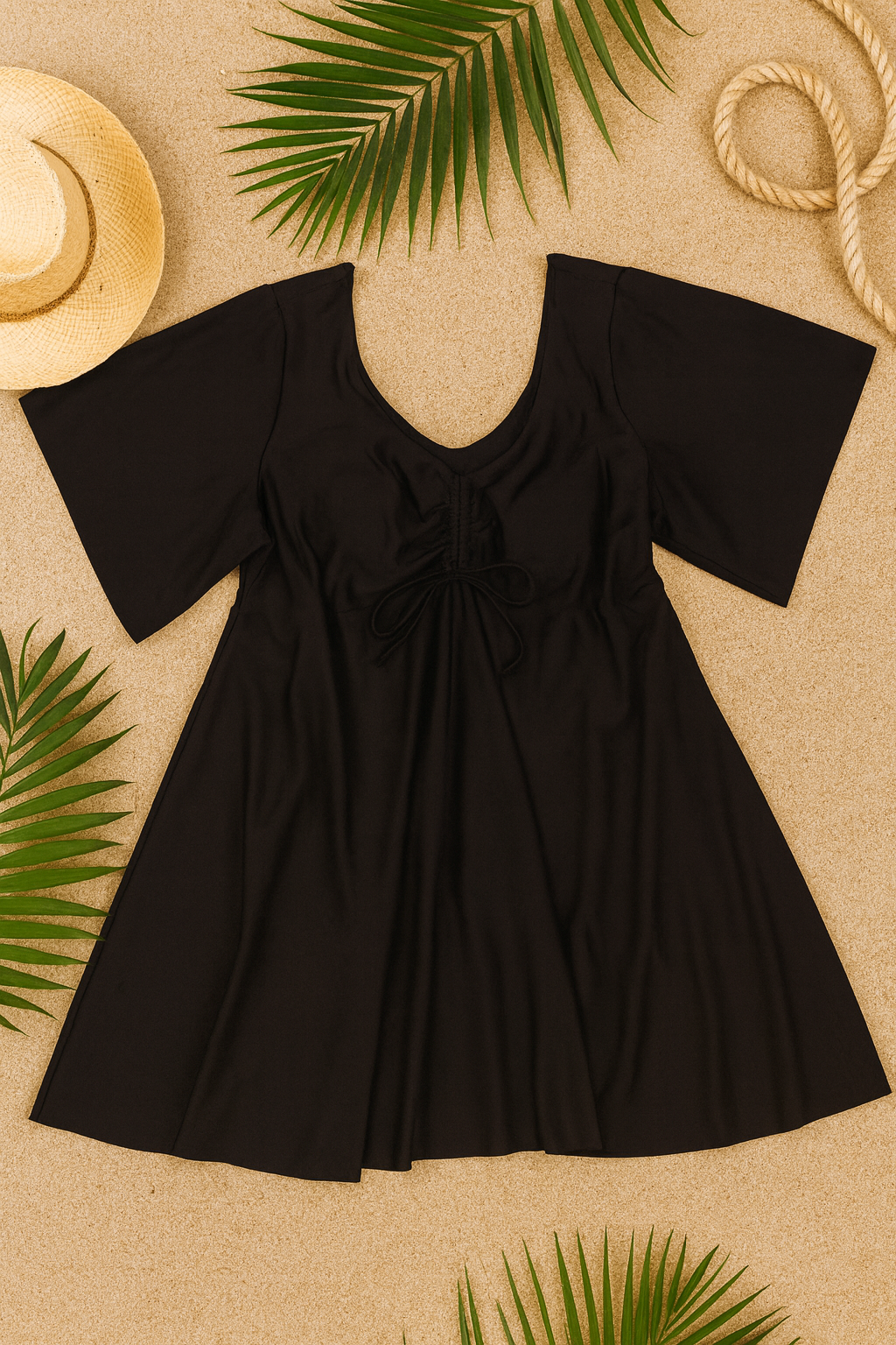 Midnight Breeze Beach Cover-Up