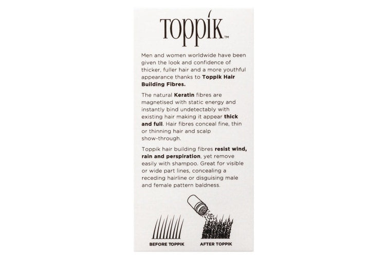 Toppik Hair Building Fibers, 12g Dark Brown