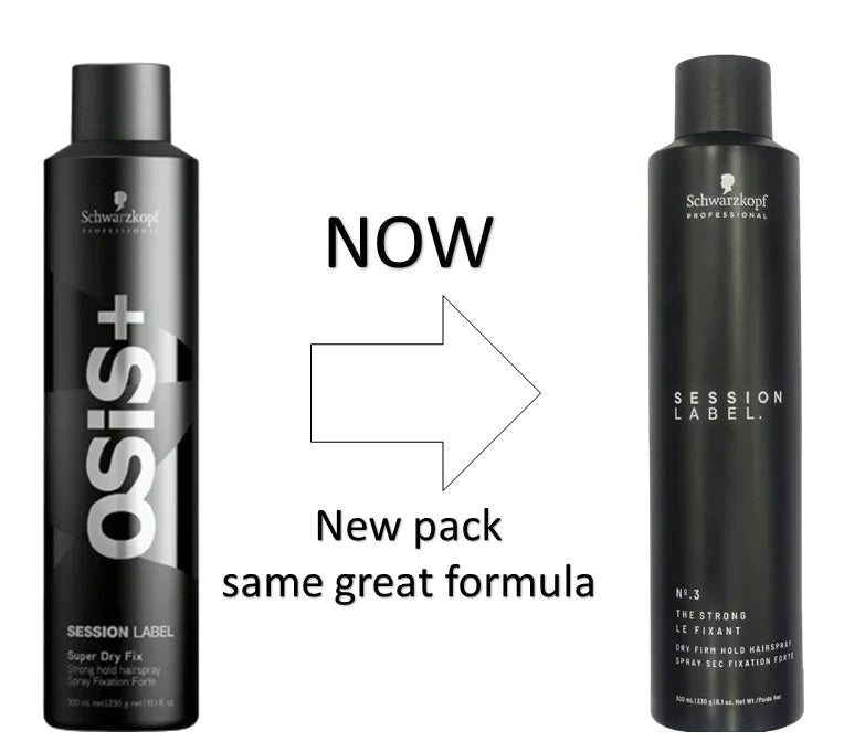 Schwarzkopf Professional OSiS+ Session Label No.3 The Strong Le Fixant ...