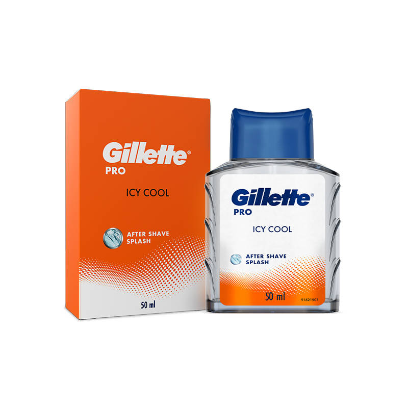 GILLETTE PRO ICY COOL AFTER SHAVE SPLASH 100ML