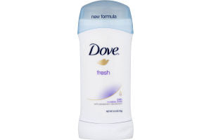 Dove Invisible Solid Antiperspirant Deodorant Stick (Fresh Scent, 2.6 oz / 75 g)