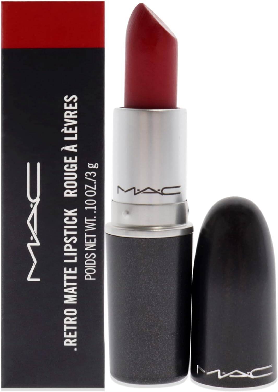 MAC Matte Lipstick, Ruby Woo, 30 g