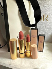 Gucci Rouge A Levres Matte Mini Lipstick - 1gm -208 They Met In Argentina