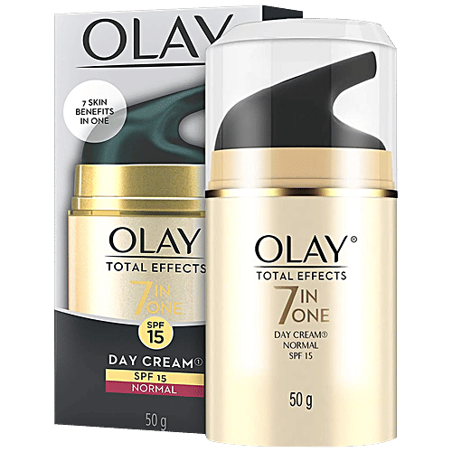 OLAY TOTAL EFFECT 7 IN 1 SPF15 DAY CREAM 50G NORMAL