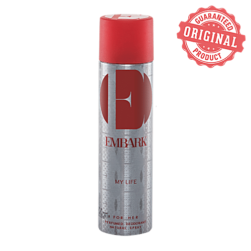 Embark My Life For Her - Perfumed Deodorant Natural Spray, 150 ml