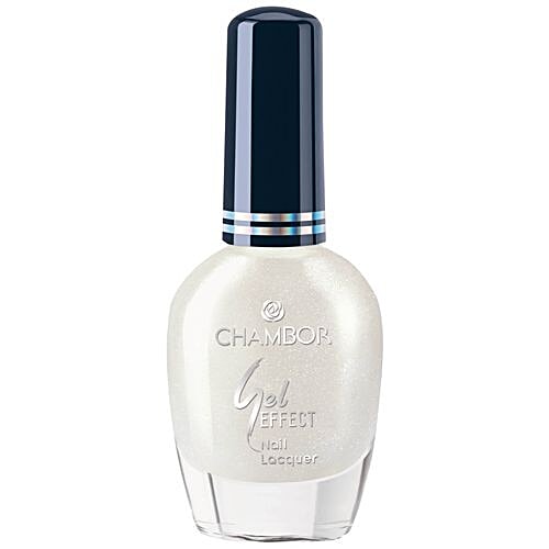 Chambor Gel Effect Nail Lacquer – No. 650 White 10ml