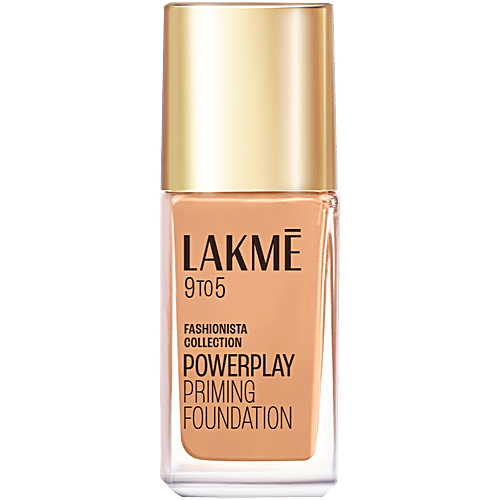 Lakme 9 to 5 Powerplay Priming Liquid Foundation in the shade N200 Neutral Nude (25 ml)