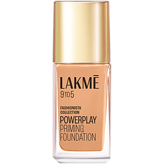 Lakme 9 to 5 Powerplay Priming Liquid Foundation in the shade N200 Neutral Nude (25 ml)