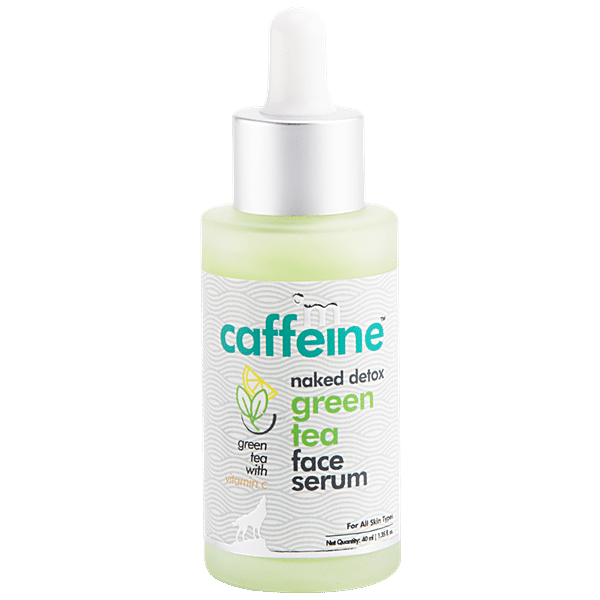 mCaffeine Naked Detox Hydrating Green Tea Face Serum (40 ml)