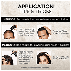 Toppik Hair Building Fibres - Instantly Full Hair, Black, 55 g