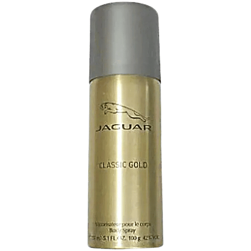 Jaguar Classic Gold Deodorant Spray for Men (150 ml)