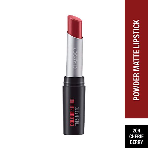 Chambor Tre's Matte Lipstick – Scarlet Gulmohar – 3.2g