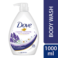 Dove Lavender & Chamomile Go Fresh Body Wash (1 Litre)