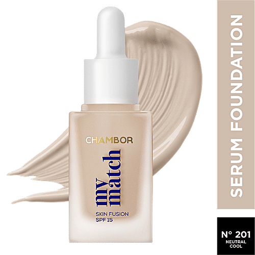 Chambor My Match Skin Fusion Serum Foundation SPF 15 – #201 Neutral Cool 20ml