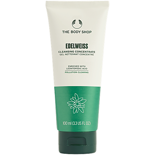THE BODY SHOP EDELWESS CLEANSING CONCECENTRE POLLUTION CLEAR 100 ML
