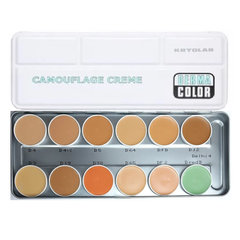 Derma Color Camouflage Creme Palette 12 Color