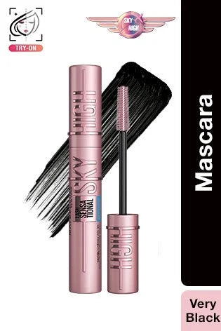MAYBELLINE SKY HIGH WATERPROOF MASCARA 6ML 802 VERY BLACK