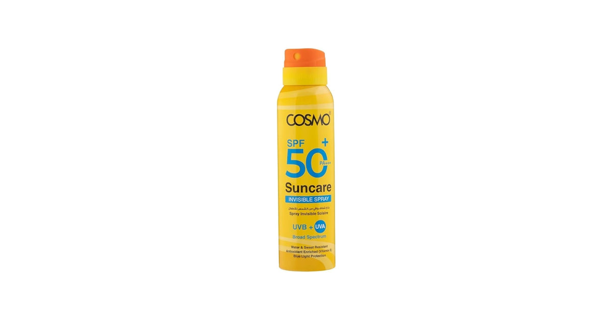 COSMO SPF50+ SUNCARE INVISIBLE SPRAY 150ML