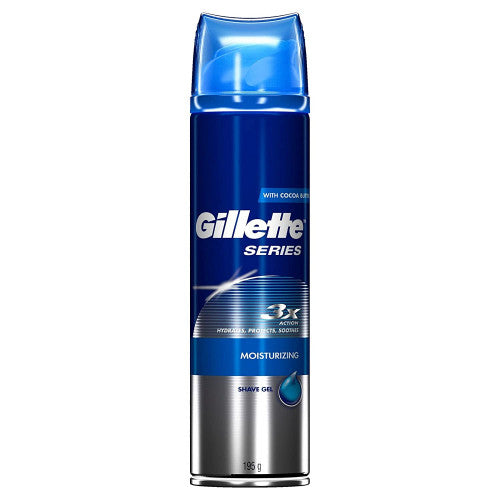 GILLETTE SHAVE GEL MOISTURIZING 195 G