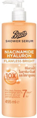 Boots Shower Serum Niacinamide Hyaluron Flawless Bright (495 ml)