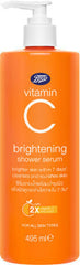 Boots Vitamin C Brightening Shower Serum (495ml).