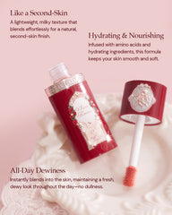 FLOWER KNOWS STRAWBERRY CUPID LIQUID BLUSH 0.25 oz./7 g- 01 Frosty Strawberry