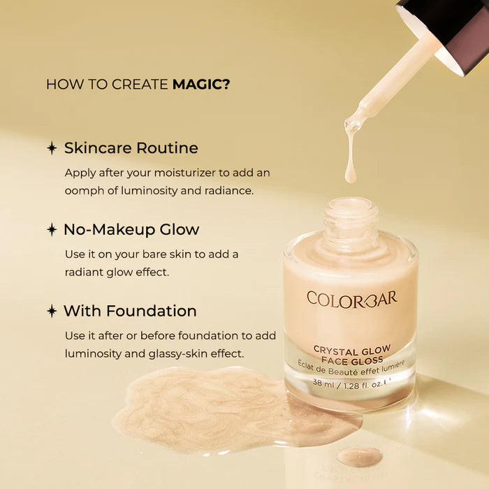 COLORBAR CRYSTAL GLOW FACE GLOSS 38ML