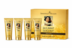SHAHNAZ HUSAIN 24 CARAT GOLD  KIT PACK OF 4