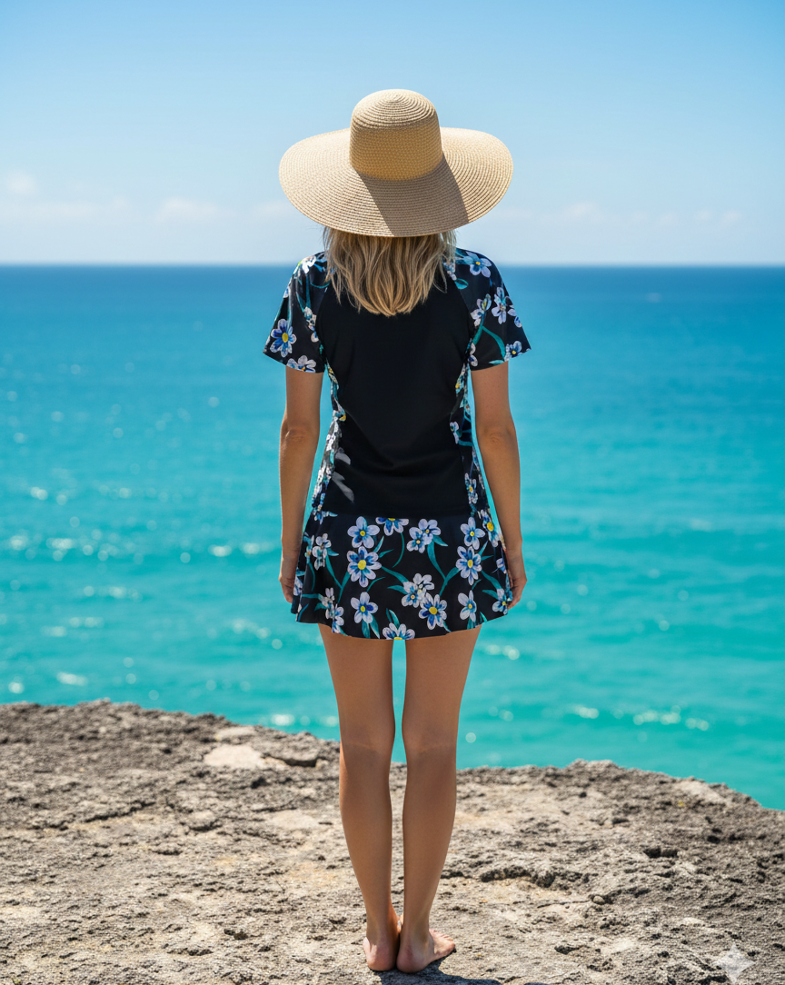 Ocean Daisy Swim Set